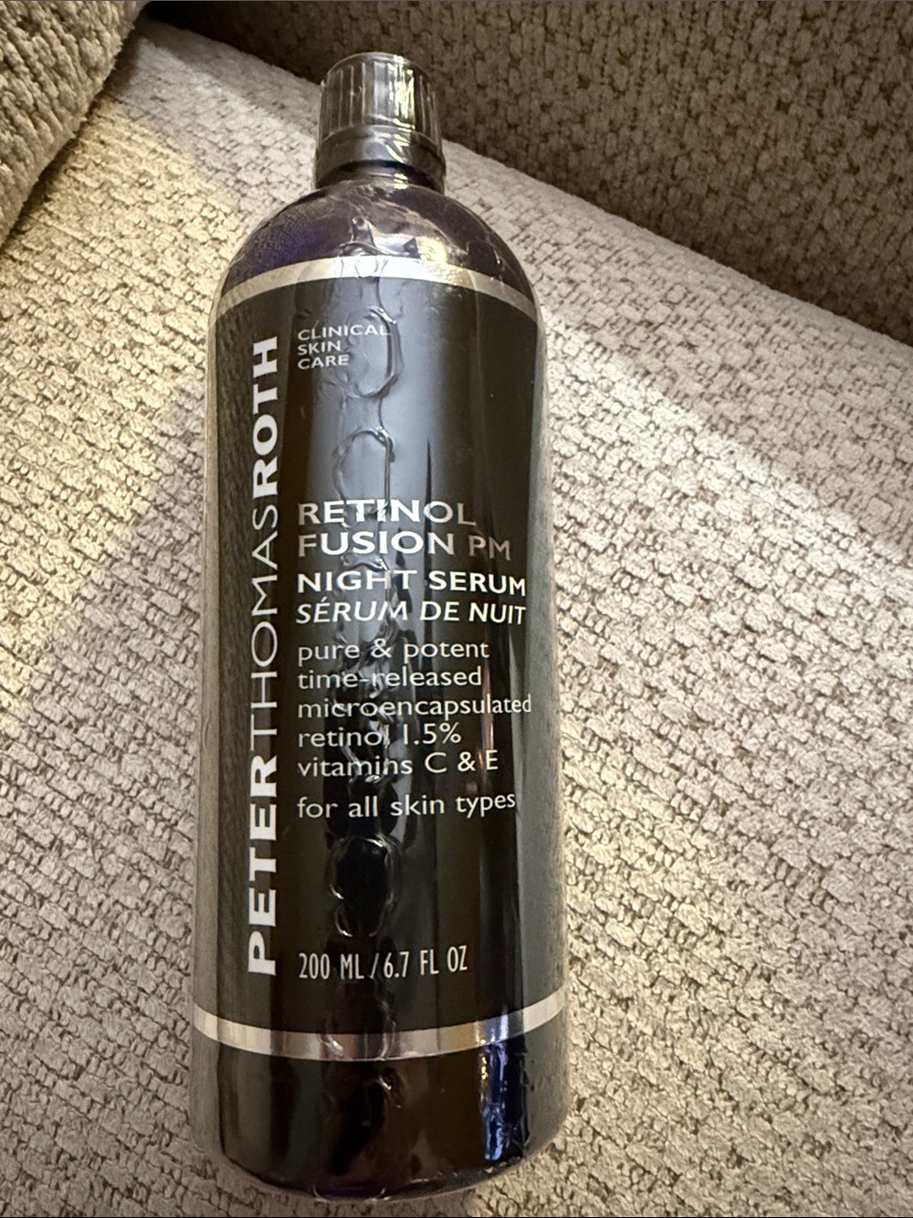 Peter Thomas Roth Retinol Fusion PM Night Serum - SUPER SIZE 200ml/6.7oz